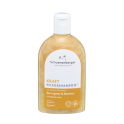 Schoenenberger Naturkosmetik Kraft Pflegeshampoo+ Bio Ingwer & Bambus