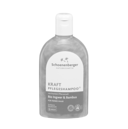 Schoenenberger Naturkosmetik Kraft Pflegeshampoo+ Bio Ingwer & Bambus