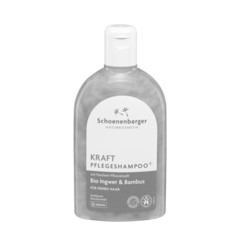 Schoenenberger Naturkosmetik Kraft Pflegeshampoo+ Bio Ingwer & Bambus